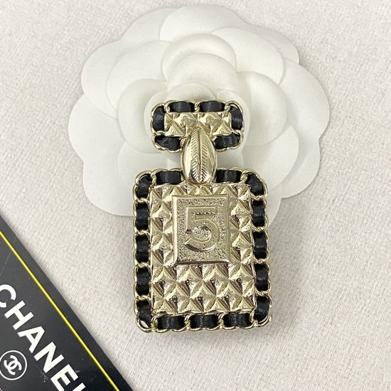 Chanel Vintage Perfume Bottle Brooch Luxury Design