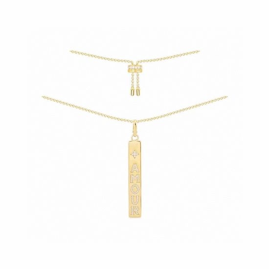 Apm monaco Amour English Letter Necklace