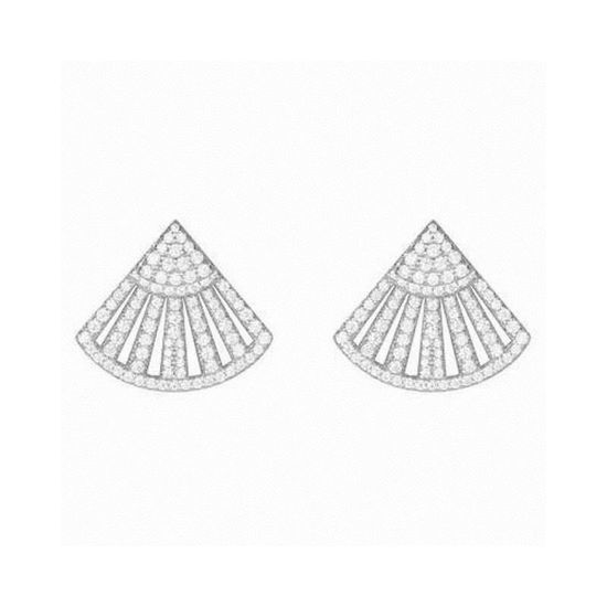 Apm monaco Versatile Fan-Shaped Earrings