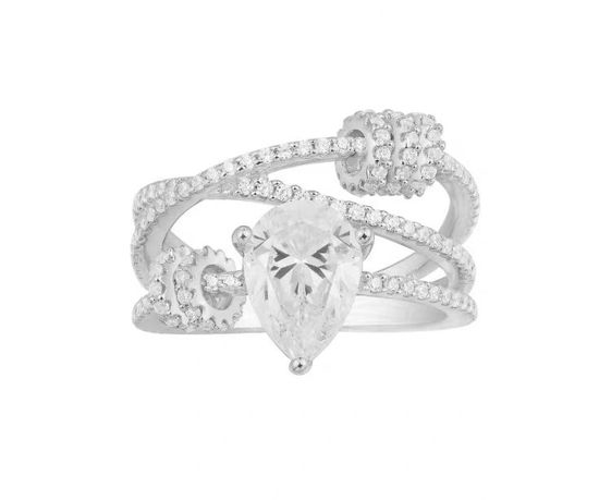 Apm monaco Cool Three-Layer Pear-shaped Rings