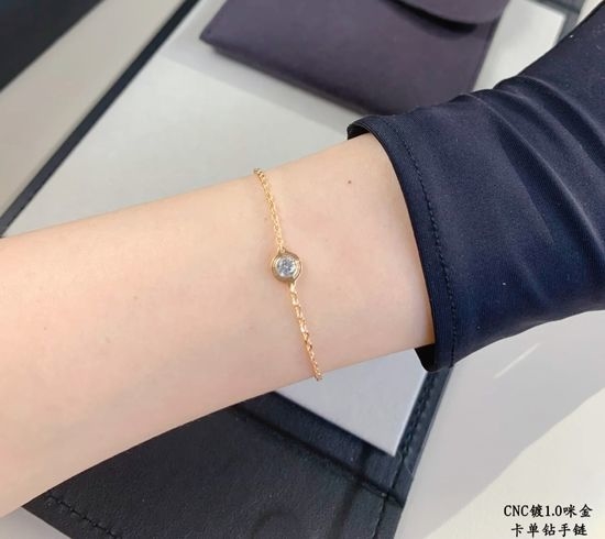 Cartier Delicate Single Diamond Bracelet