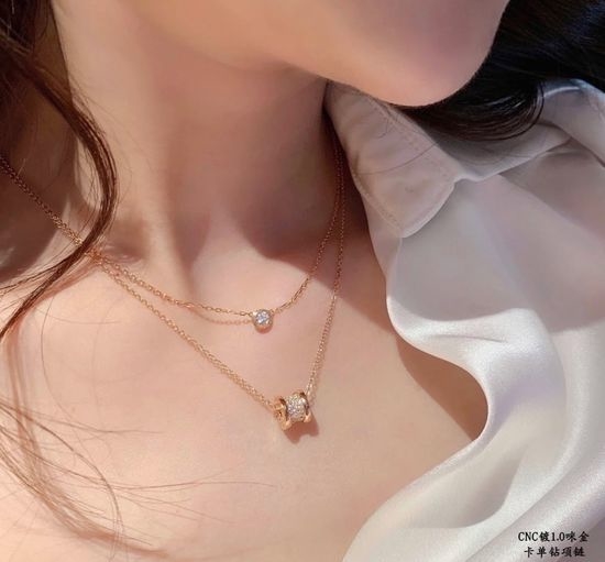 Cartier Dainty Single Diamond Necklace