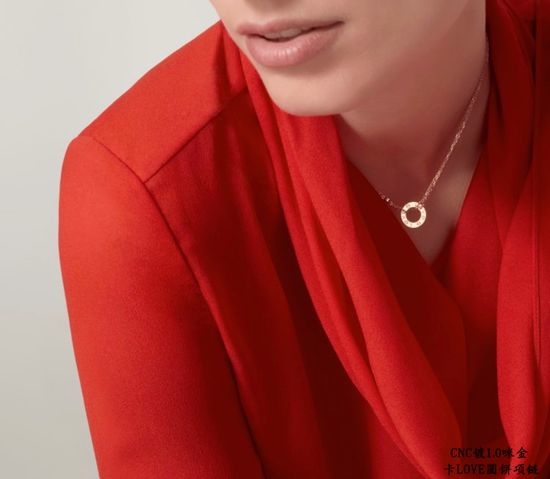 Cartier Classic Double-sided Pendant Necklace With Diamonds
