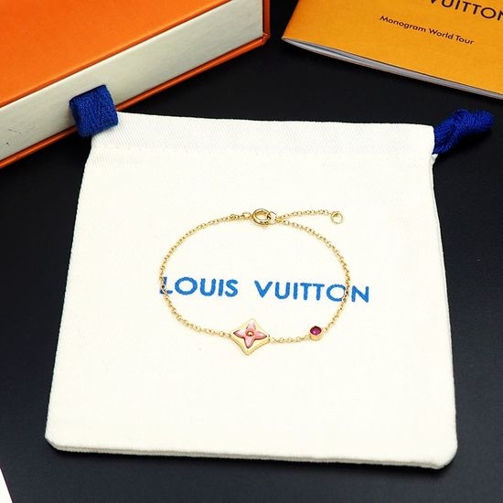 Louis Vuitton LV Shell Ruby Floral Bracelet