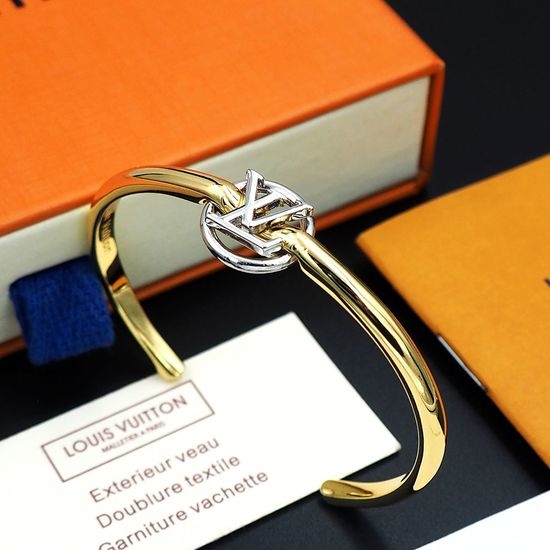 Louis Vuitton LV Contrast Color C-shaped Bracelet