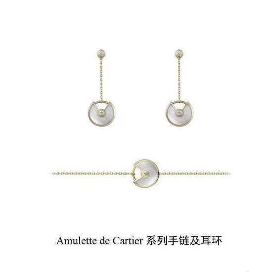 Cartier Long Talisman Earrings Fine Craftsmanship