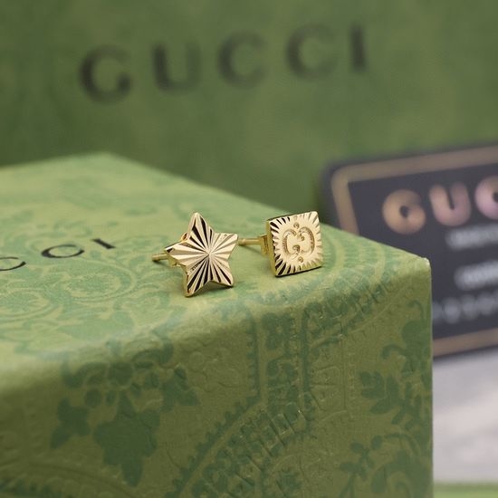Gucci Five Point Star Stud Earrings Elegant Jewelry