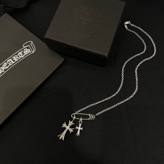 Chrome Hearts Vintage Popular Cross Necklace