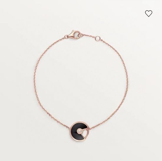 Cartier Natural Stone Bracelet with Fine Chain