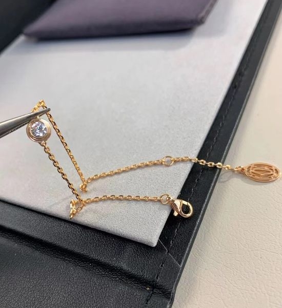 Cartier Single Diamond Bracelet and Necklace