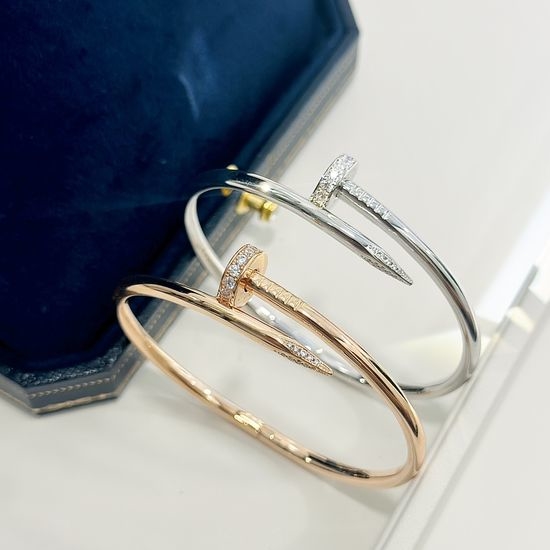 Cartier Diamond Accented Bracelet with Unique Design