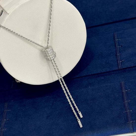 Piaget Adjustable Multi Row Diamond Necklace