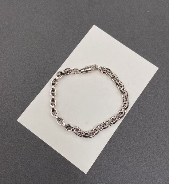 Chrome Hearts Lobster Clasp Letter Charm Bracelet