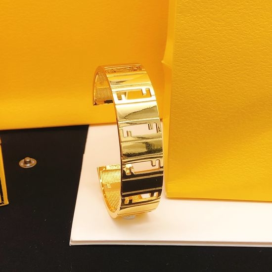 Fendi New Style Brass Bangle