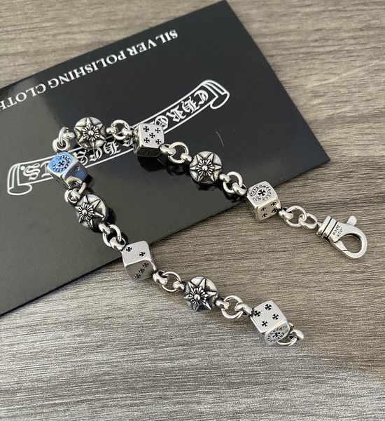Chrome Hearts Dice Decor Vintage Bracelet
