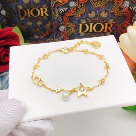 Christian Dior CD Star Charm Bracelet