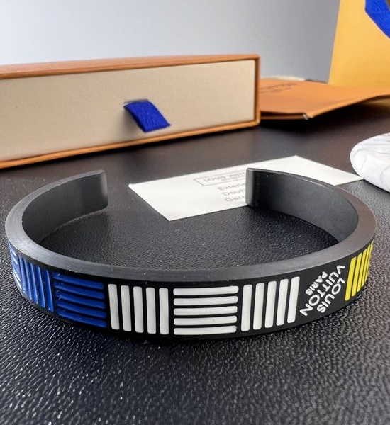 Louis Vuitton LV Black Bangle