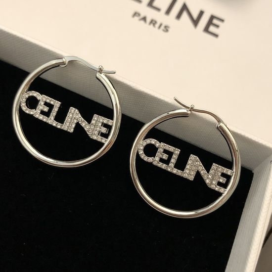 Celine Vintage Style Minimalist Earrings