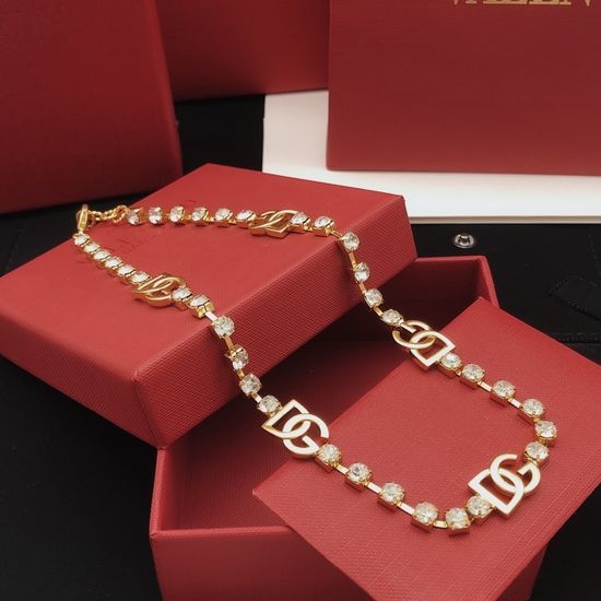 Dolce & Gabbana Diamond Inlaid Necklace