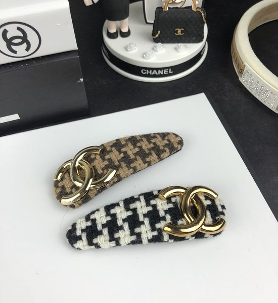 Chanel Elegant Side Bangs Decorative Hair Clips