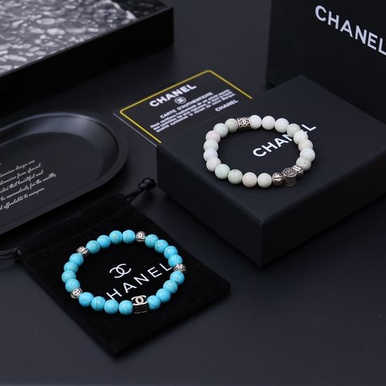 Chanel Vintage Style Beaded Bracelet Jewelry