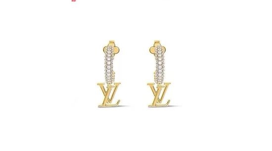 Louis Vuitton LV Delicate Classic Minimalist Stud Earrings