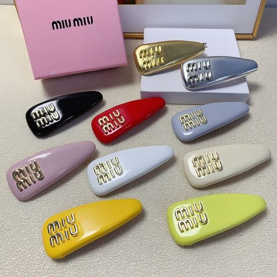 Miu Miu Candy Color Drop Spring Hair Clip