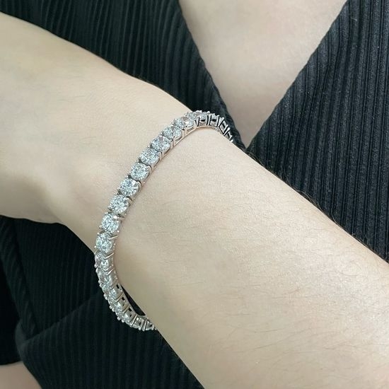 Cartier Full Diamond Pave Bracelet