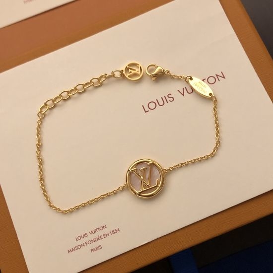 Louis Vuitton LV Reversible Two Tone Bangle Bracelet