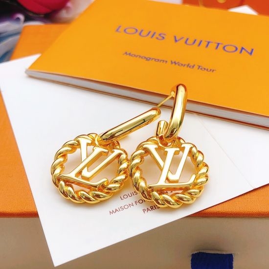 Louis Vuitton LV Latest LV Twist Earrings in Brass