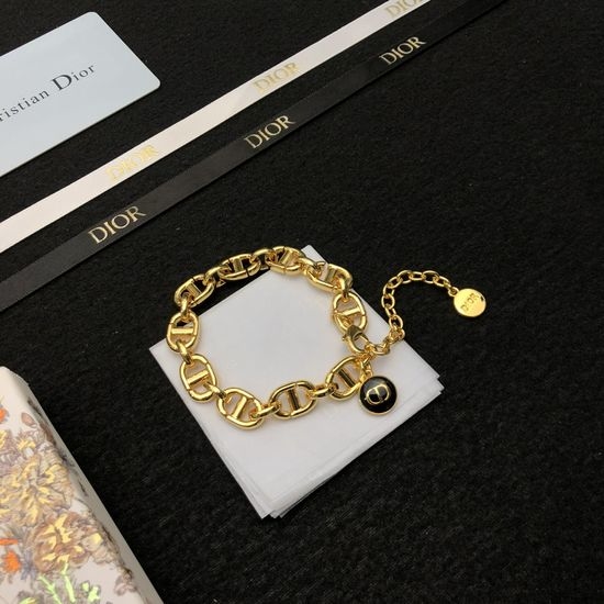 Christian Dior CD DIOR Unique Design Bracelet, Vintage Style