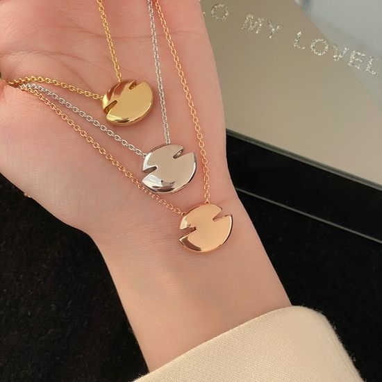 Bottega Veneta BV Lucky Amulet Symmetric Gemstone Necklace