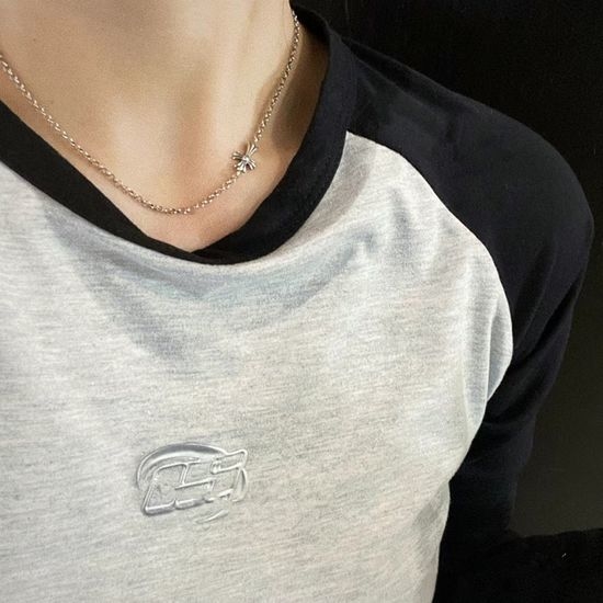Chrome Hearts Vintage Cross Clavicle Chain Necklace