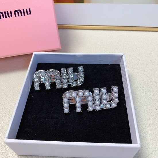 Miu Miu Official Same Style Side Hair Clip