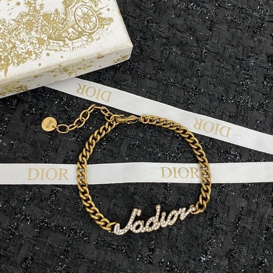 Christian Dior CD Delicate Detail Charm Bracelet
