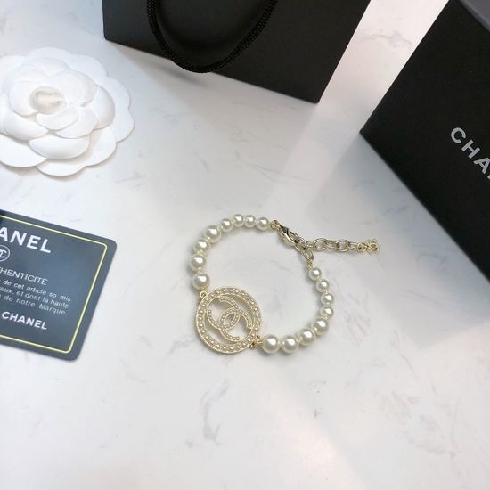 Chanel Classic Pearl Chain Bracelet