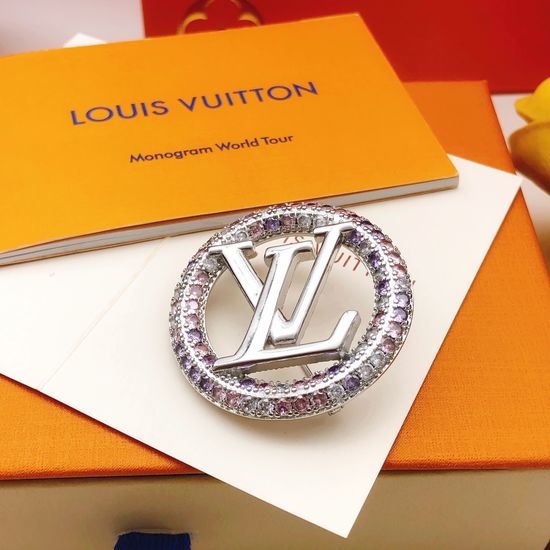Louis Vuitton LV Colorful Crystal Brooch