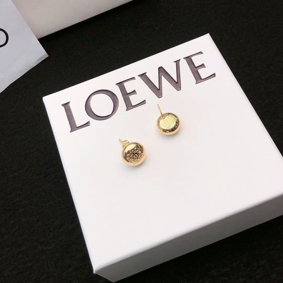 Loewe Golden Knot Stud Earrings Exquisite Design