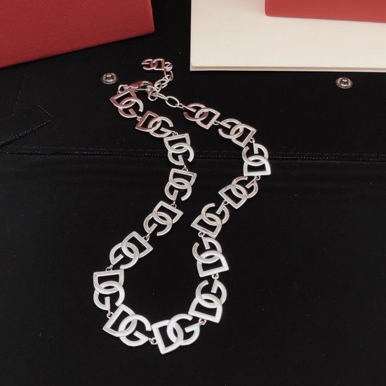 Dolce & Gabbana Elegant Brass Pendant Necklace