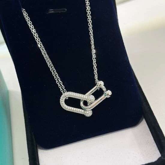 Tiffany & Co. Double Layer Exquisite Necklace