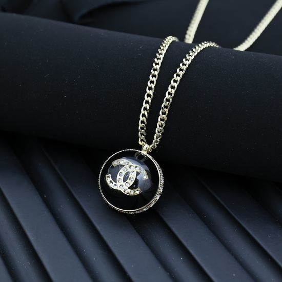 Chanel Double-sided Glaze Ball Necklace