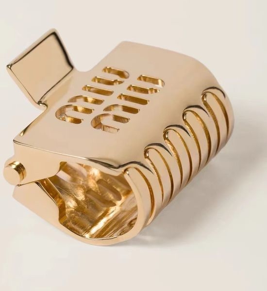 Miu Miu Smooth Finish Hair Claw Clip