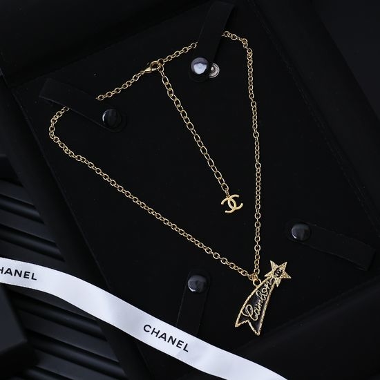 Chanel Enamel Meteor Necklace