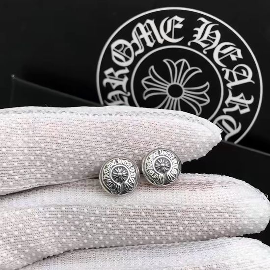 Chrome Hearts Vintage Cross Stud Earrings