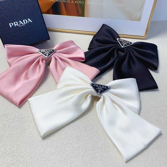 Prada Bow Knot Design Spring Hair Clip