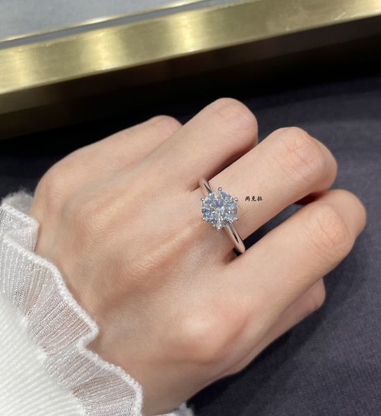 Tiffany & Co. Classic Six Claw Solitaire Ring