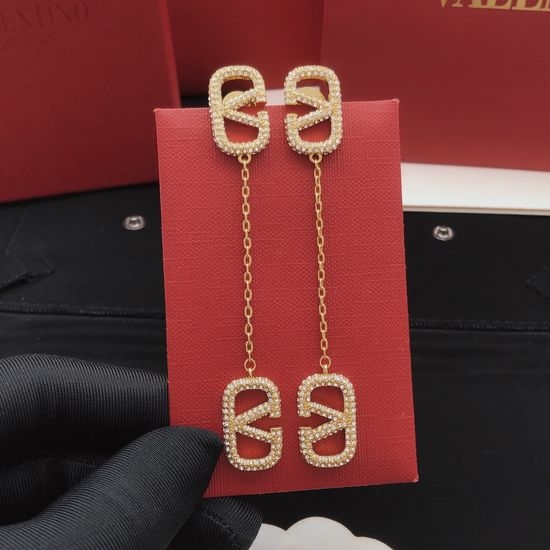 Valentino Tassel Drop Dangle Earrings