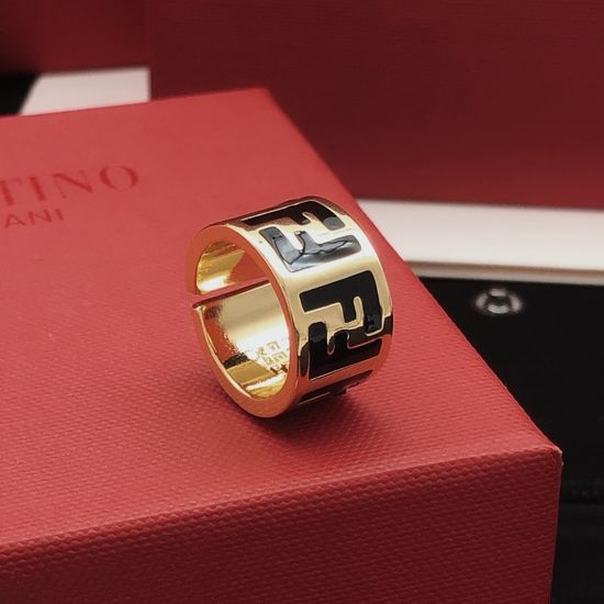 Fendi New Arrival Brass Material Ring