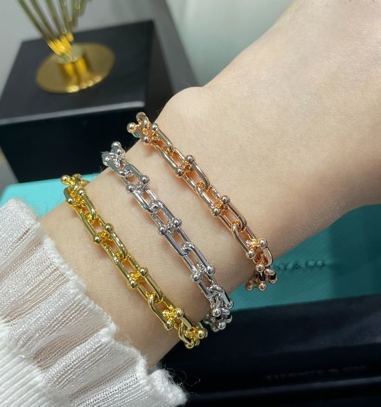 Tiffany & Co. U-shaped Link Chain Bracelet