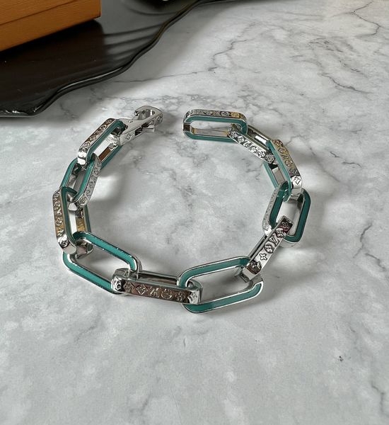 Louis Vuitton LV Luminous Enamel Jewelry Set of Necklace and Bracelet